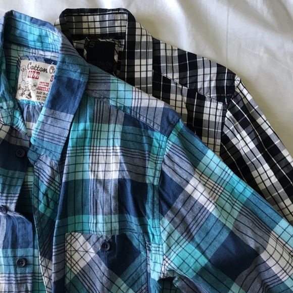 Cotton On Other - BUNDLE OF 2 Cotton On men’s plaid shirts